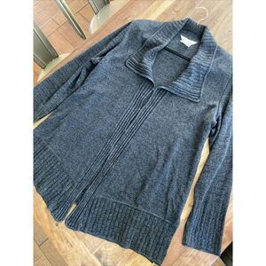 Misook Exclusively Long Sleeve Sweater Knit Black Career‎ Wok Classic Hook & Eye